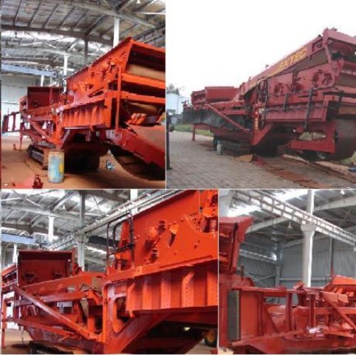 Reconditioning of track mounted screening plant